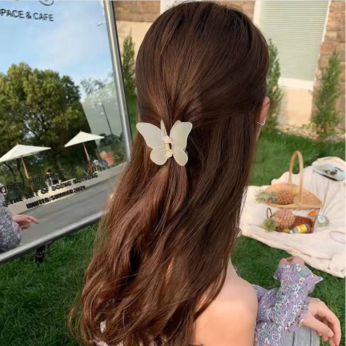 Kẹp Tóc Hình Bướm Sau Lưng Phong Cách Hàn Quốc Cho Nữ