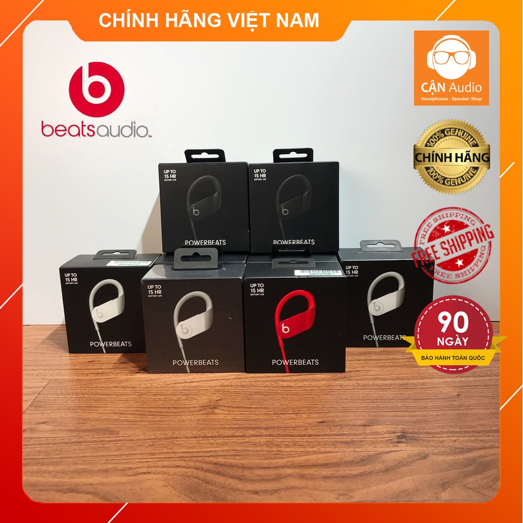 Tai Nghe Bluetooth Apple Beats Powerbeats 4 Chính Hãng - Cận Audio