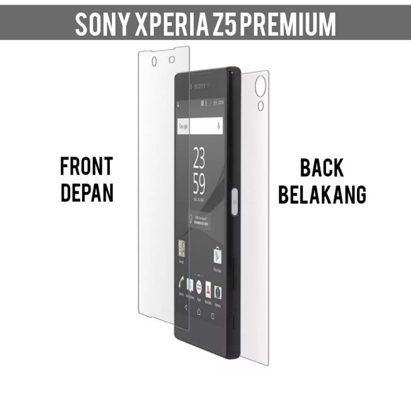 Kính Cường Lực Trước Và Sau Cho Sony Xperia Z5 Premium, Z5 +, Z5 Plus, E6853, So-03H