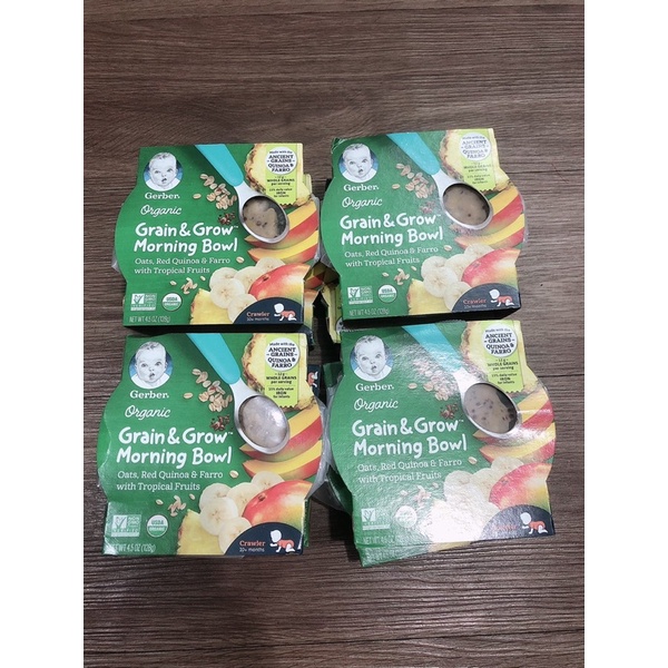 Trái Cây Nghiền Organic dạng túi GERBER Mỹ