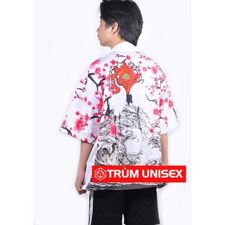 Áo Yukata Phượng Hoàng WHITE