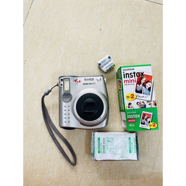 Máy chụp ảnh lấy liền Fujifilm Instax Mini 10 tặng kèm pin và 1 hộp film 10 tấm