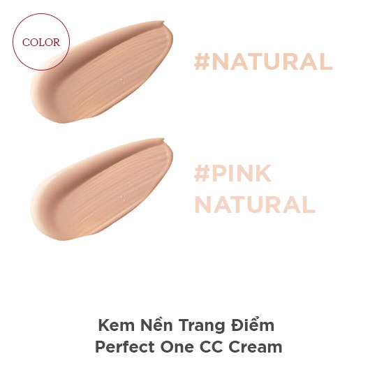 Kem nền trang điểm kết hợp chống nắng dịu nhẹ PERFECT ONE CC Cream 25G