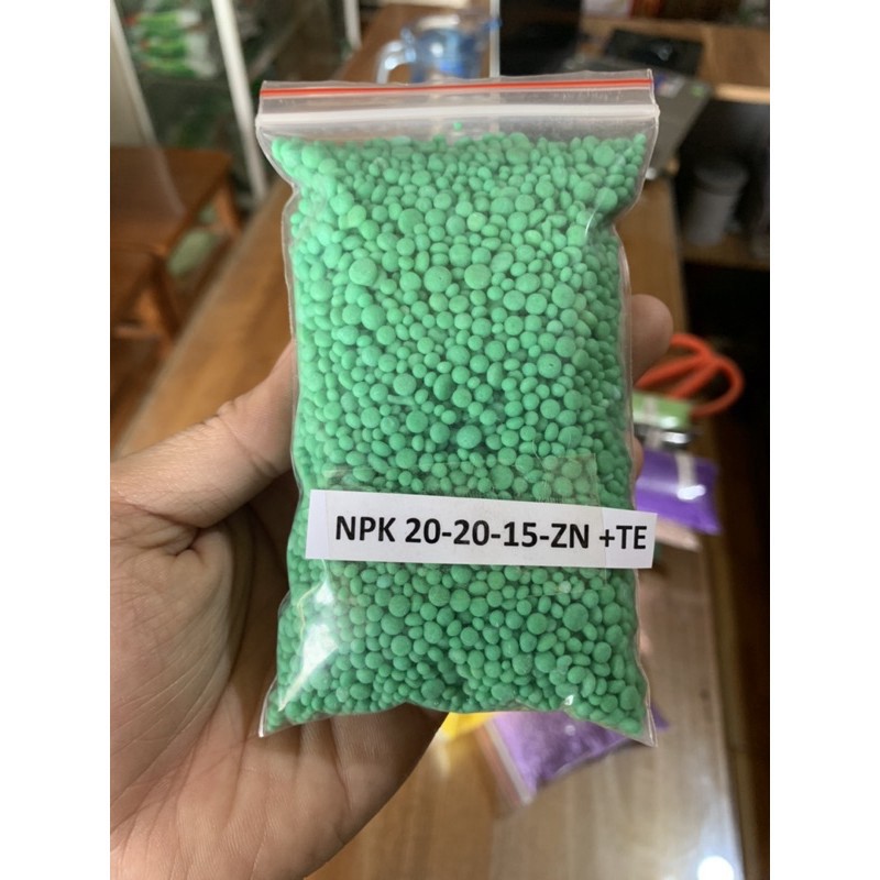 500g Phân bón NPK 20-20-15+TE bổ sung vi lượng (gói 500g) - VTNN Bắc Từ Liêm