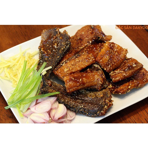 500g khô cá lóc 3 nắng An Giang, thương hiệu đặc sản Dakydo, ăn là ghiền.