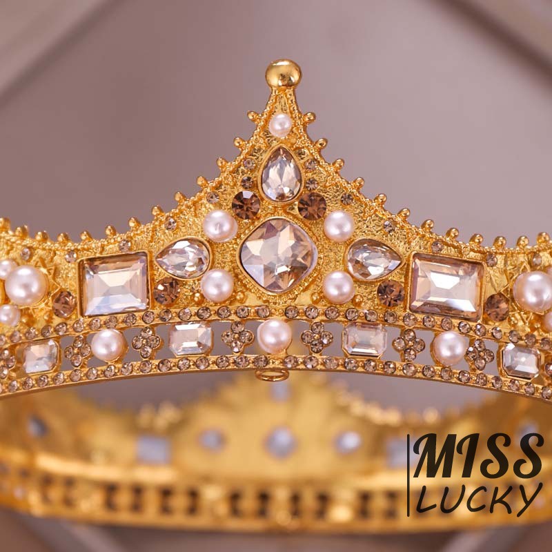 Vương miệng kiểu dáng retro thời trang sang trọng cho nữ