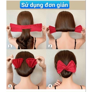 Búi tóc hàn quốc siêu sang chảnh