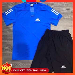 [ Hàng Đep ] Bộ thể thao nam 3 màu chất thun lạnh [video + ảnh thật] - Bộ das's trơn, cổ tròn