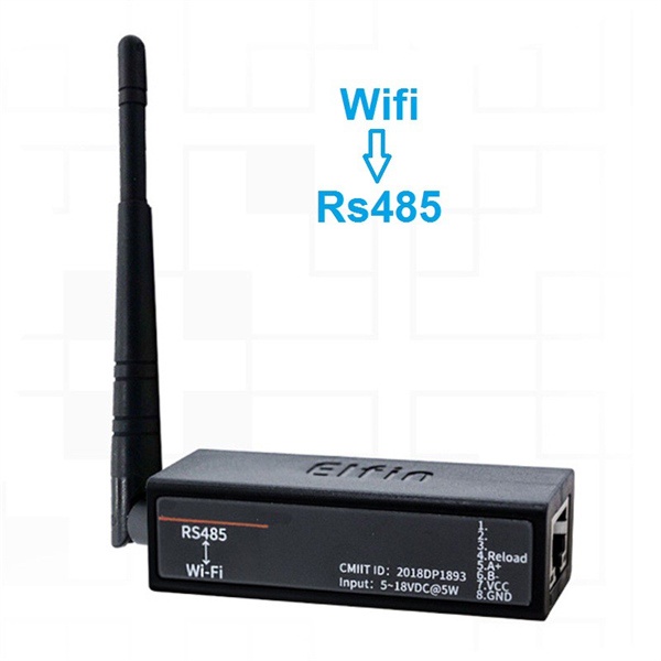 Bộ chuyển tín hiệu Wifi Sang Modbus Rs485 Elfin EW11 - Hỗ trợ HomeAssistant