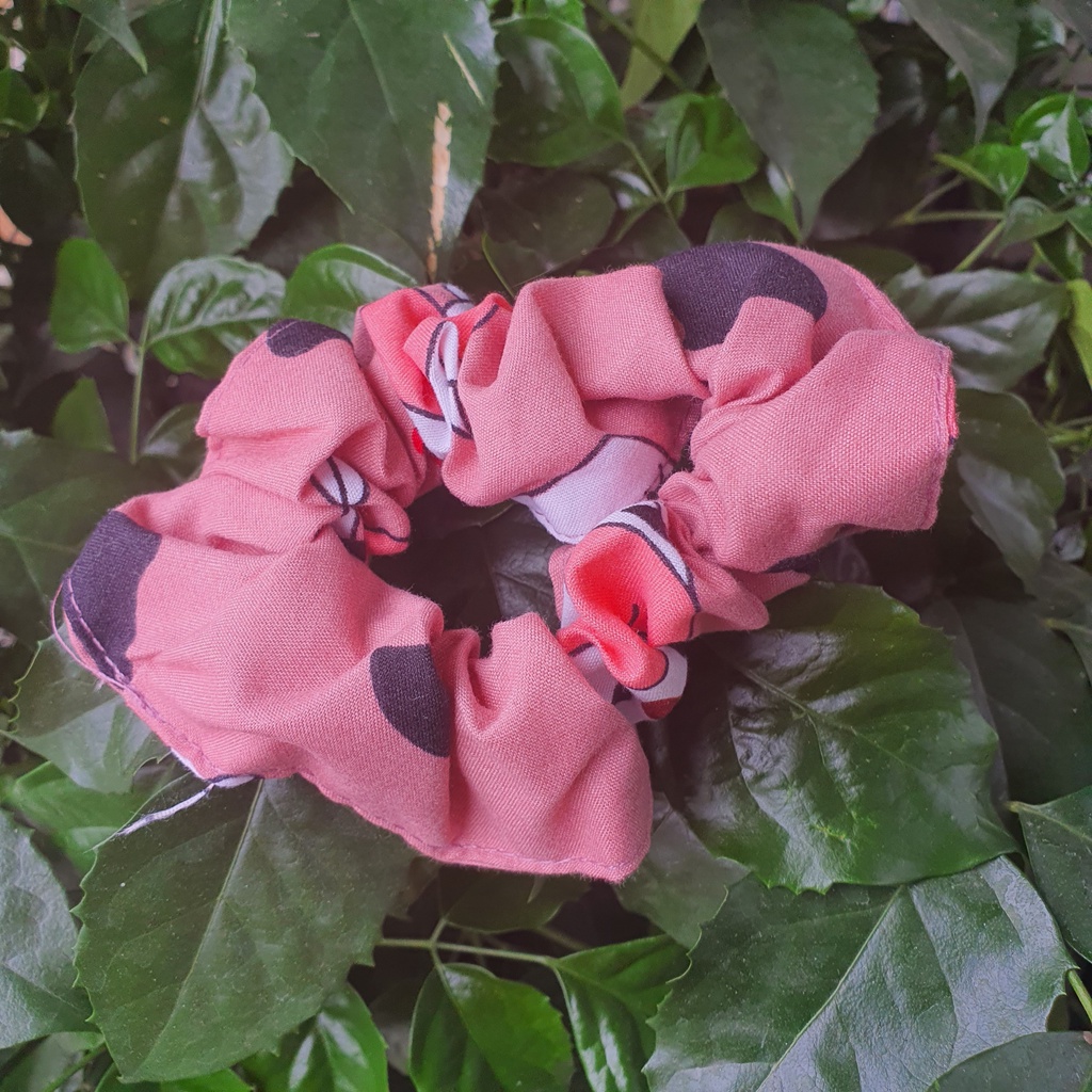 Chun buộc tóc Scrunchies dễ thương