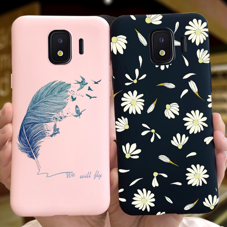 Ốp điện thoại silicon mềm in hoa cho Samsung Galaxy J2 Core SM-J260F J260G Samsung J2Core 2020