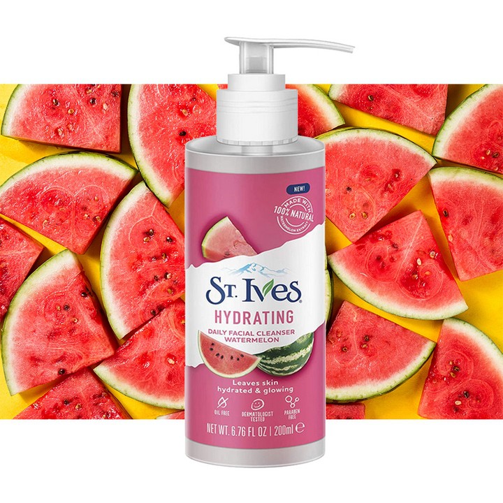 Sữa rửa mặt St.Ives dưa hấu dưỡng ẩm 200ml | BigBuy360 - bigbuy360.vn