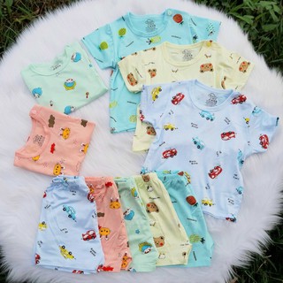 Bộ minky hình Thỏ và gấu cho bé trai bé gái