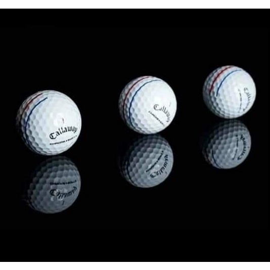 Bóng golf Callaway tập chơi mới (1 hộp 12 quả) - ERC SOLF 19 Triple Track BB001