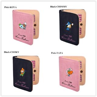 KPOP BTS  Short Wallet Card Pack Cartoon Character Wallet