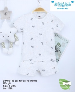 Bộ cài vai cộc dokma DB456