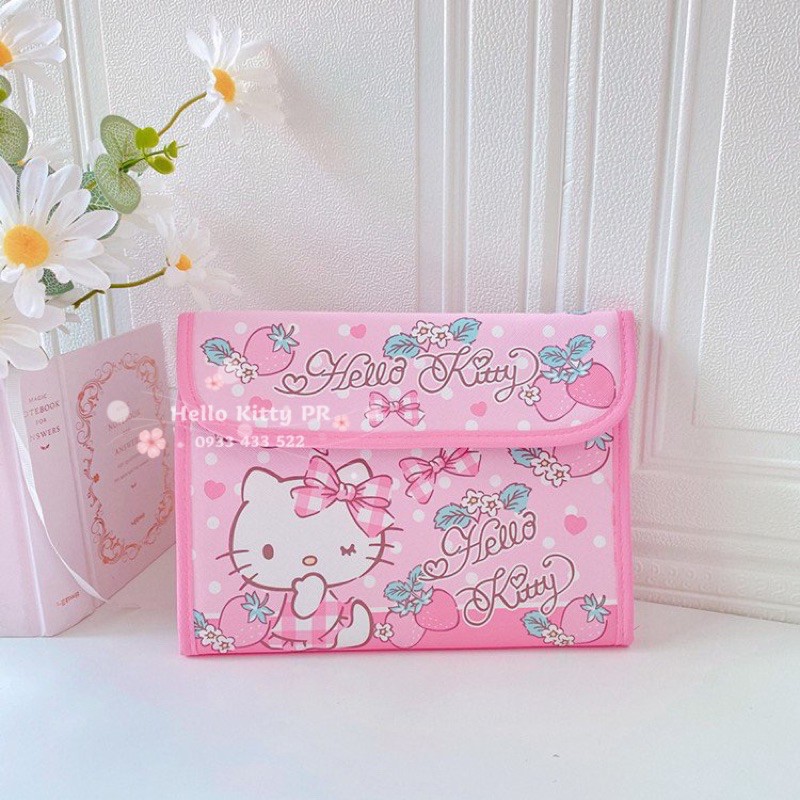 TÚI ĐỰNG PHỤ KIỆN HELLO KITTY - DORAEMON