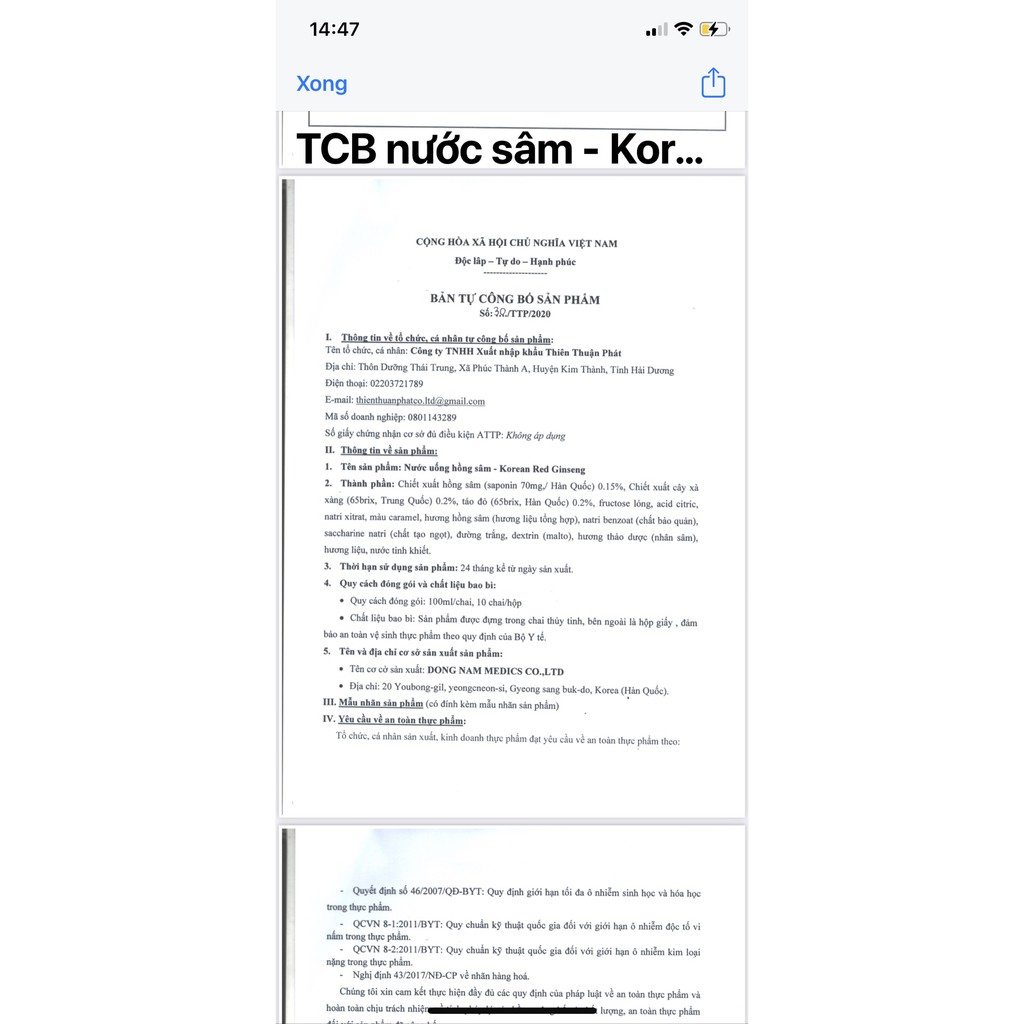 Nước hồng sâm Hàn Quốc hộp 10 Chai X 100ml vị sâm cực ngon ai uống cũng được tăng sức đề kháng hàng ngày bồi bổ sức khỏe | BigBuy360 - bigbuy360.vn
