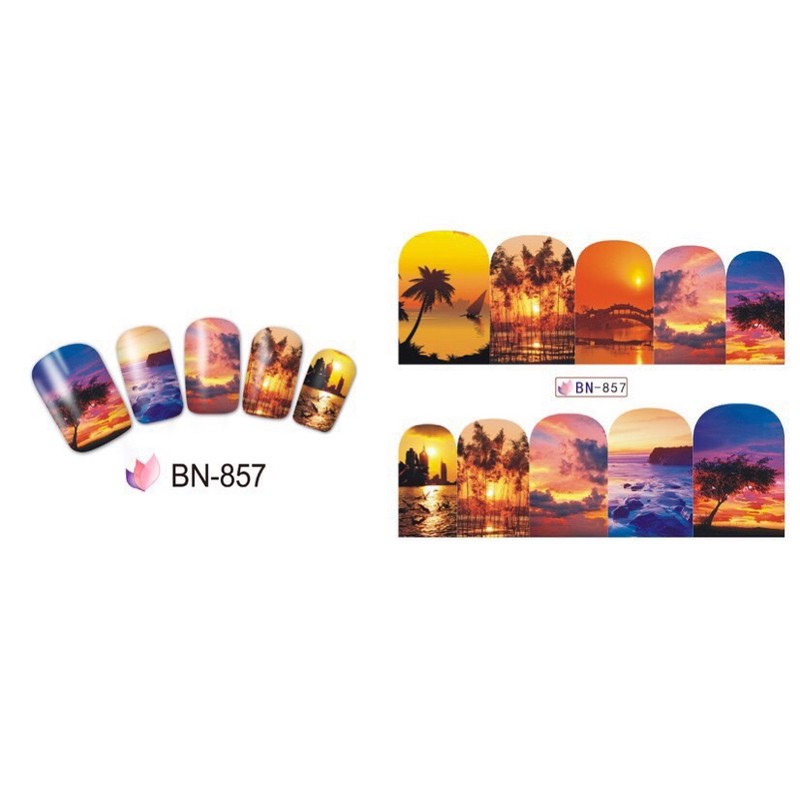 Sticker nước dán móng tay chân