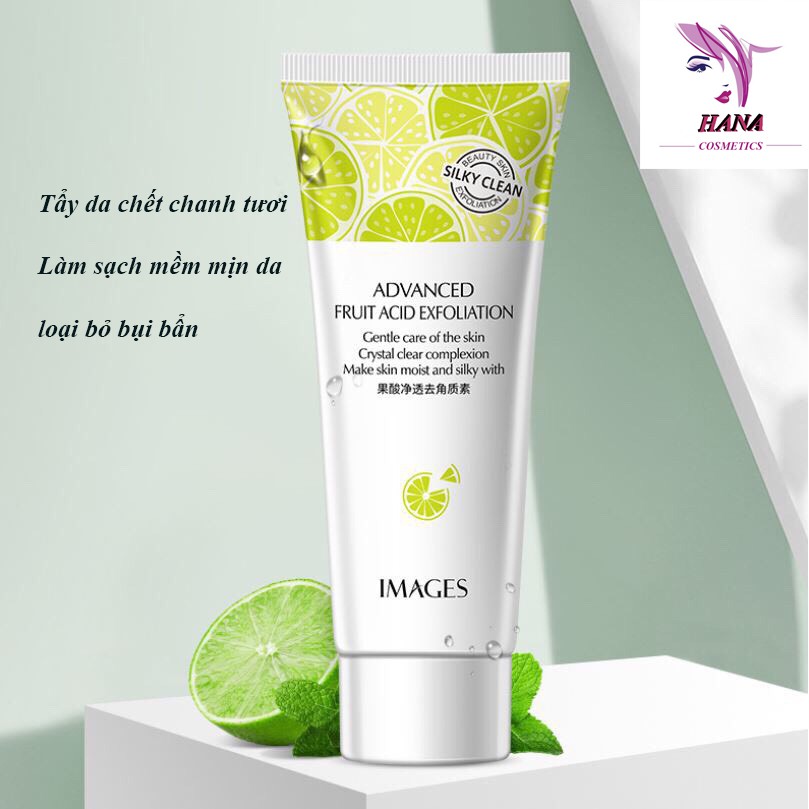 Tẩy Da Chết Chanh Tươi Mát Siêu Sạch Images