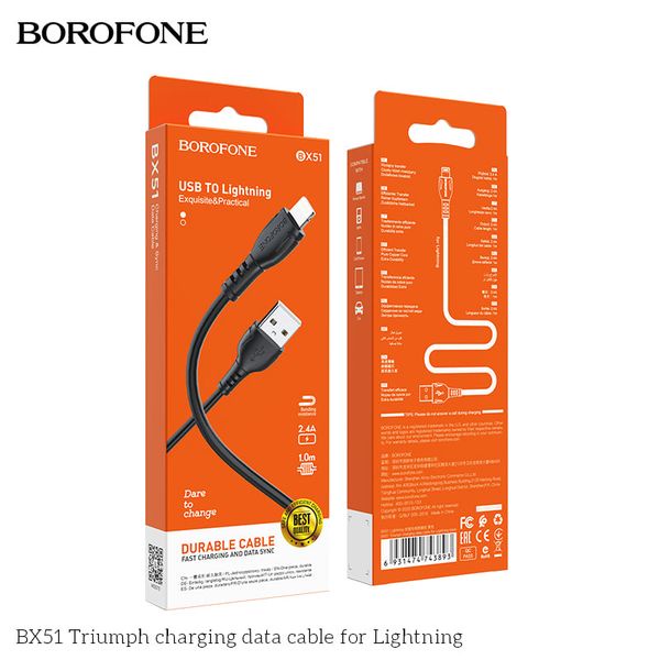 Cáp Sạc Nhanh Borofones BX5/Micro/Type-C