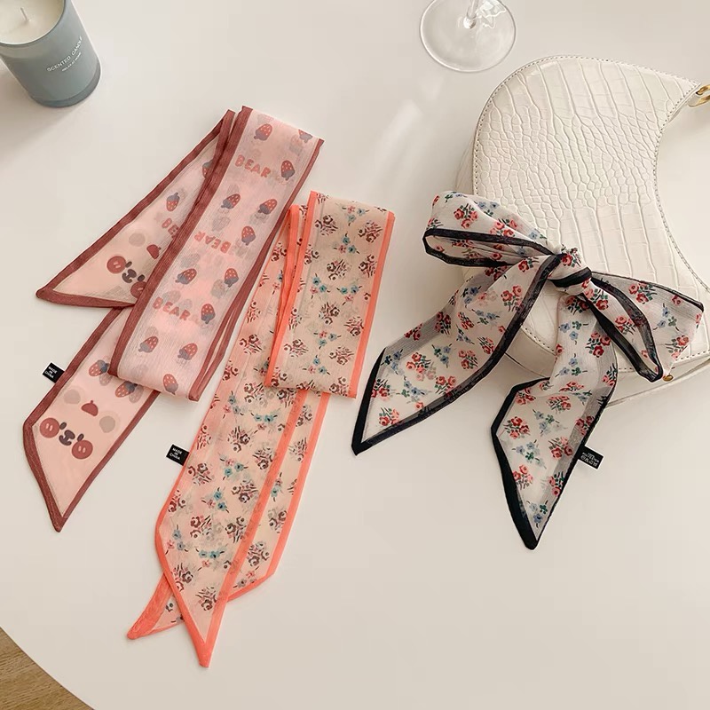 Khăn quàng cổ kiêm dây buộc tóc vintage Hàn Quốc⚡️ 𝐅𝐑𝐄𝐄 𝐒𝐇𝐈𝐏 ⚡️ Sự lựa chọn cho cô nàng Trendy - Mã TB2