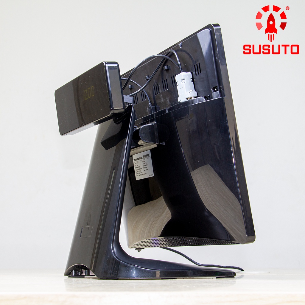Máy POS bán hàng SC-110B (i3/4G DDR RAM/64G SSD/15 inch/Black/1 màn) | BigBuy360 - bigbuy360.vn