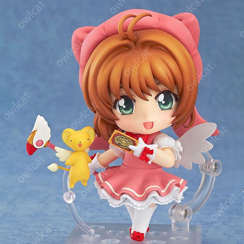 Mô Hình Nhân Vật Nendoroid  Sakura Kinomoto Anime Cardcaptor Sakura Magic Girl mahoushoujyo DengekiMoeoh CCS Child Action Figure Collection Model 10cm Packed in Box Birthday Gift