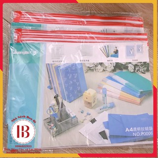 TÚI MIẾT A4, TÚI ZIP TRONG M&G HÀNG CAO CẤP DAI - BỀN,CHỐNG NƯỚC, ĐỰNG TÀI LIỆU