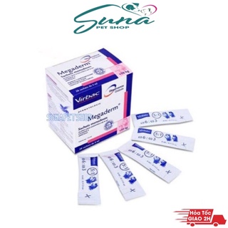 Gel Dinh Dưỡng Virbac Megaderm 4ml Dưỡng Lông và Da cho Chó Mèo
