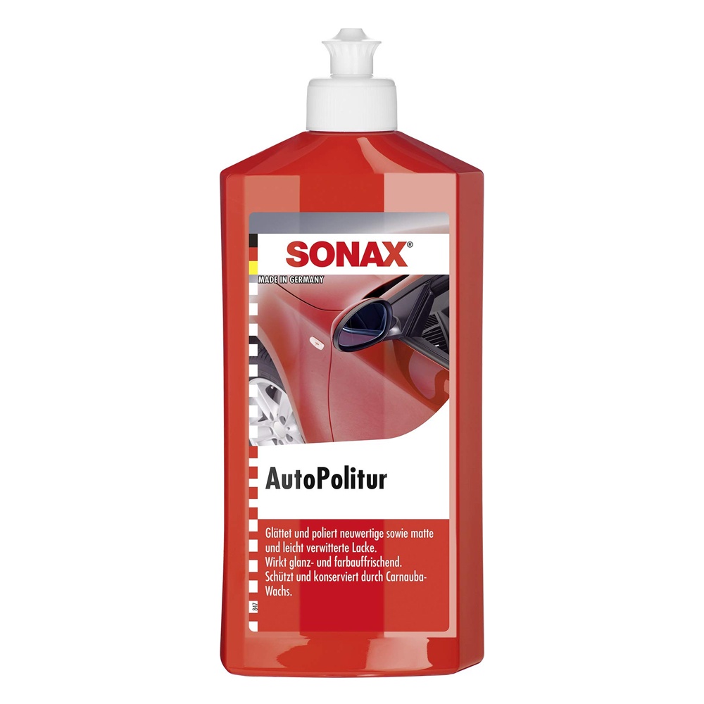 Đánh bóng xóa xước phục hồi sơn xe bị mờ Sonax Car Polish 250ml