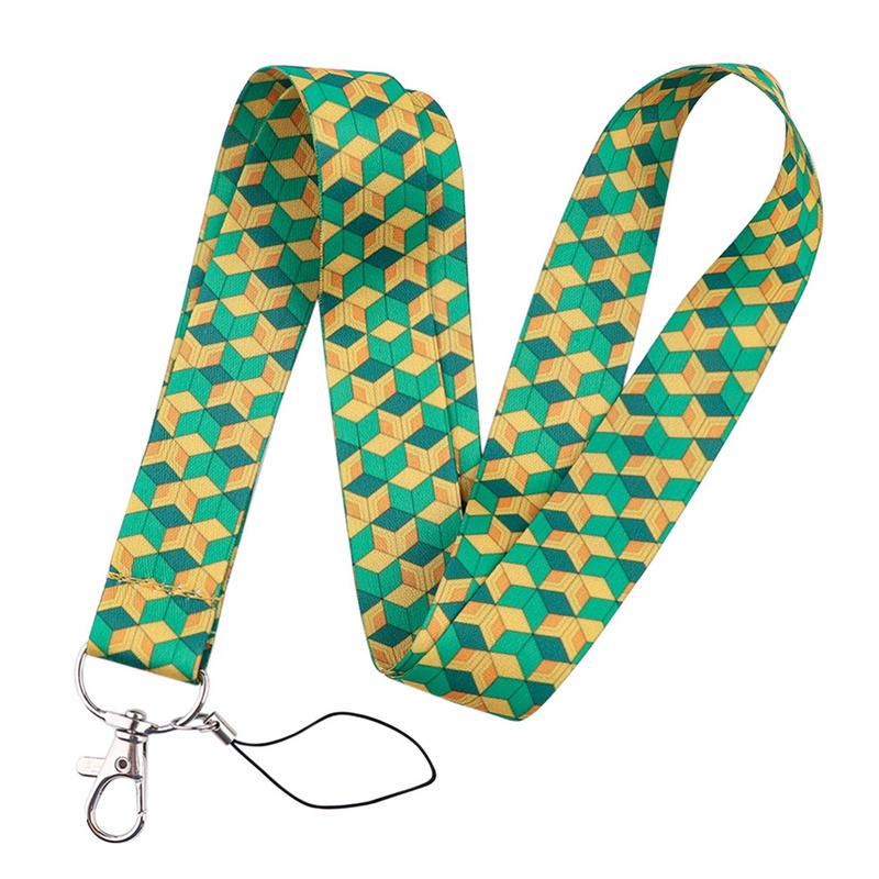 Dây Đeo Điện Thoại / Chìa Khóa In Hình anime kimetsu no yaiba demon slayer Thời Trang Cho Nam Và Nữ