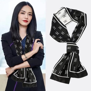 Khăn lụa choàng cổ size 13x140cm