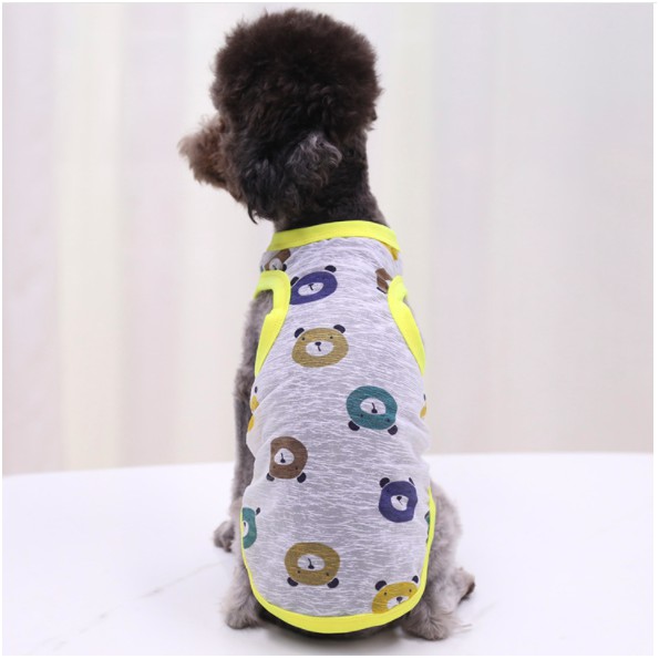ÁO CHÓ MÈO - BA LỖ MỎNG HOẠ TIẾT CUTE