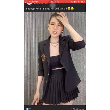 TL Áo khoác vest MPB