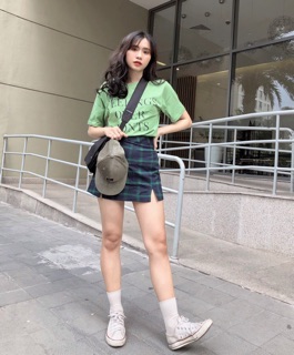 Usthebasic - Áo thun tay lỡ Feelings Over Fonts Tee