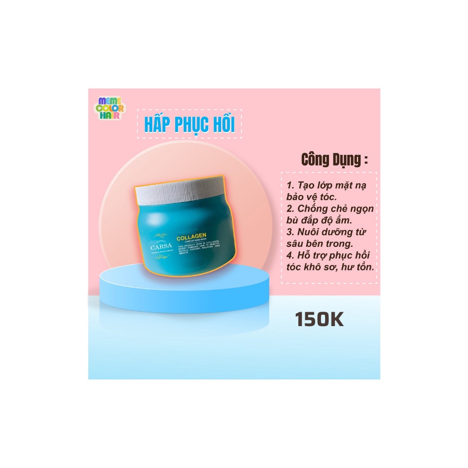 Hấp phục hồi tái tạo và bảo vệ cấu trúc tóc (500ml)
