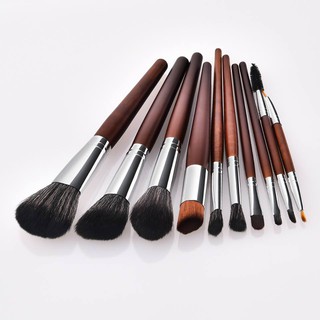 Set Cọ 10 Cây Cán Gỗ