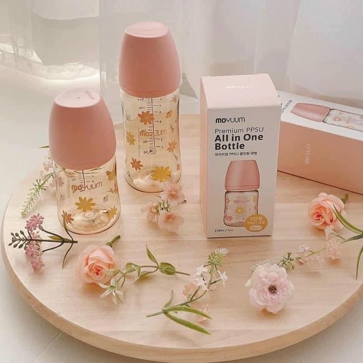 Bình sữa MOYUUM Hàn Quốc 170ml và 270ml - Bình sữa chính hãng nội địa Hàn