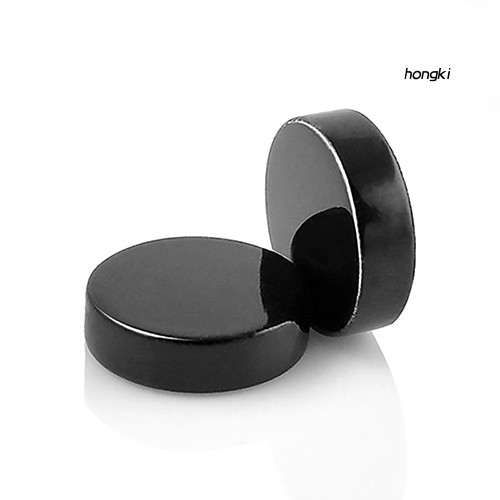 (Hàng Mới Về) 1 Cặp Bông Tai Nam Châm Tròn Không Cần Xỏ Lỗ Cho Nam