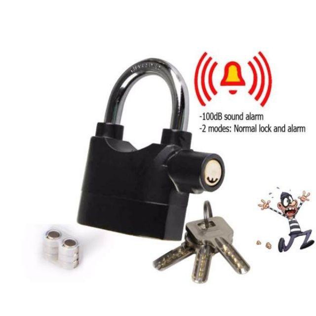 [Hàng cao cấp] Ổ khóa đĩa xe máy chống trộm cao cấp Alarm Lock, ổ khóa thông minh có còi báo động- Bảo hành 12 tháng