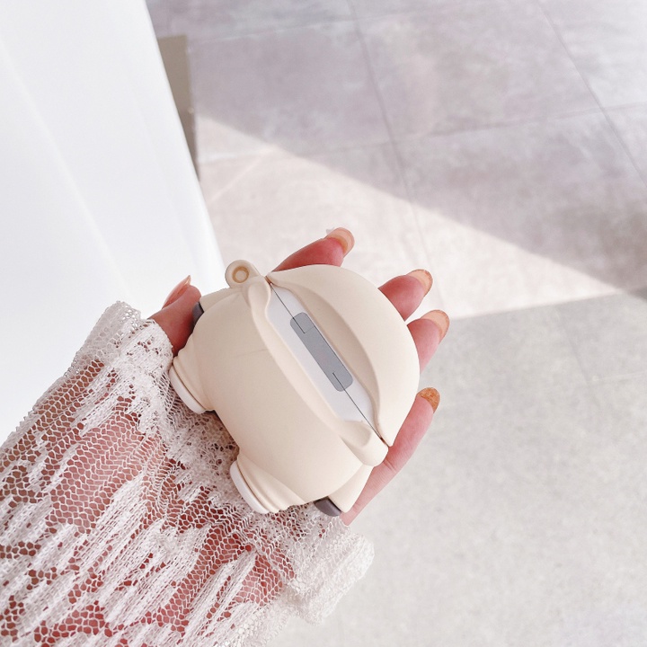 Case Airpods 1/2/3/Pro Cá Mập Đi Mưa, Ốp Airpods Phong Cách Thời Thượng - Mã TZAP322