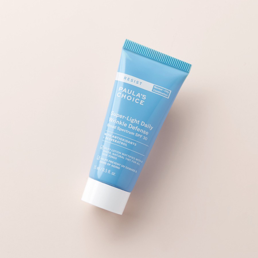 Kem ngày mềm mịn, chống nắng phổ rộng Paula's Choice Resist Super - Light Daily Wrinkle DefenceSPF30 15ml 7767 | BigBuy360 - bigbuy360.vn