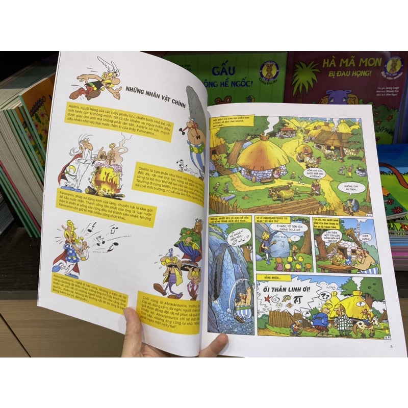 Sách-  Những cuộc phiêu lưu của Asterix (cuốn lẻ tự chọn)