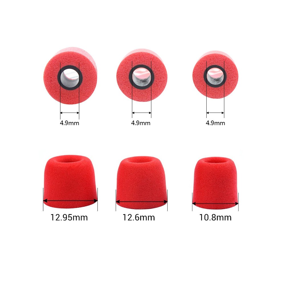 New Bee Memory Foam Silicone Earbud Premium Ear Tips Earpad Earphone Comply Foam with Box