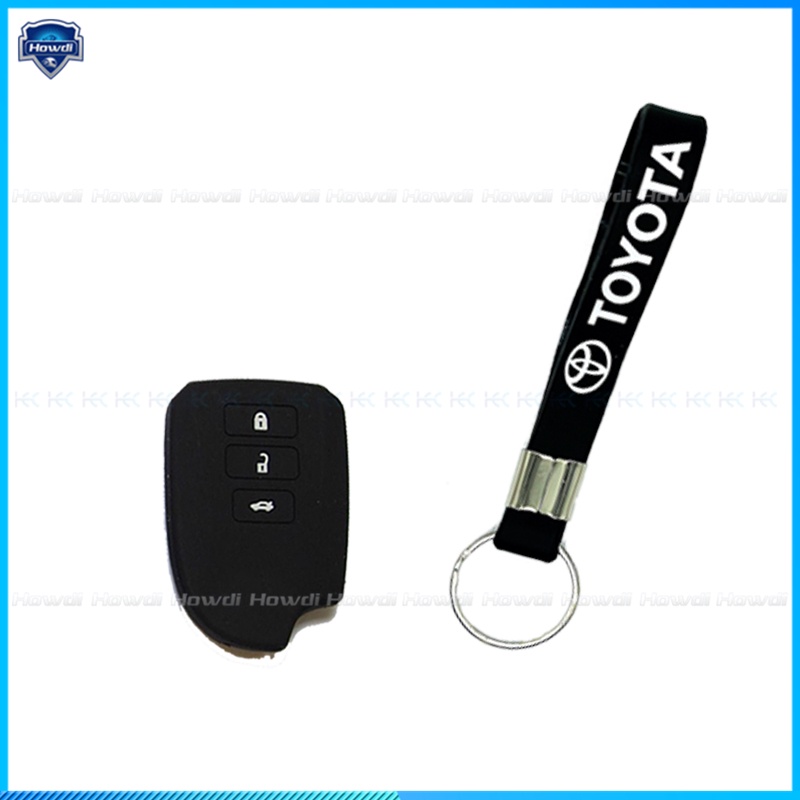 ☆Độc Quyền☆Vỏ Bọc Chìa Khóa Điều Khiển Bằng Silicone Cho Xe Toyota Vios