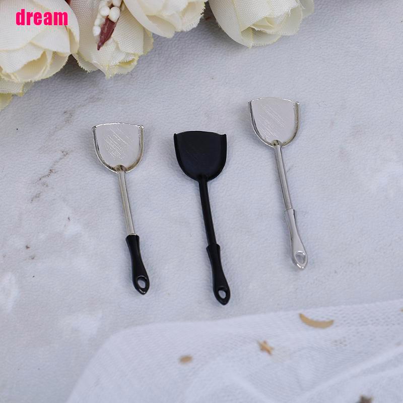 Xẻng Kim Loại Mini Tỉ Lệ 1: 12 Trang Trí Nhà Búp Bê