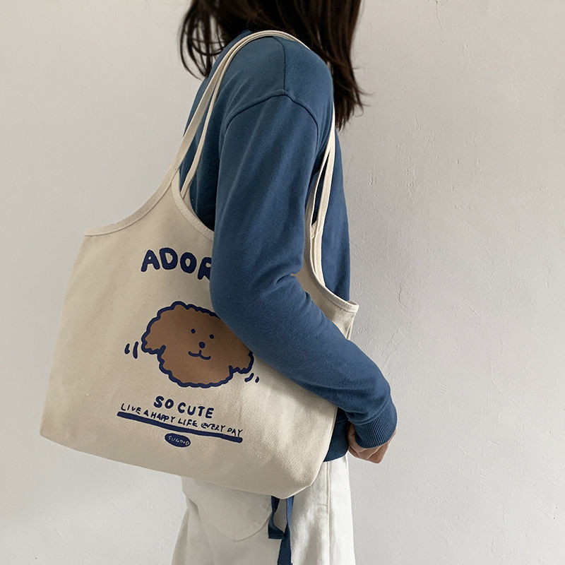 Japanese Harajuku Korean version of ancient single shoulder women's messenger bag Tote Túi hàng hóa