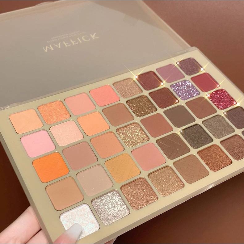 [Hàng mới về] Bảng phấn mắt 40 màu MAFFICK màu lỳ/ màu nhũ | BigBuy360 - bigbuy360.vn
