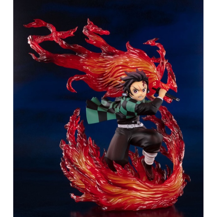 Mô hình tượng tĩnh BANDAI - Figuarts Zero Tanjiro Kamado Hinokami Kagura